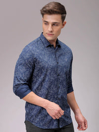 The Indian Garage Co Men Slim Fit Opaque Printed Casual Shirt