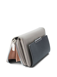 Lino Perros Women Colourblocked Three Fold Wallet