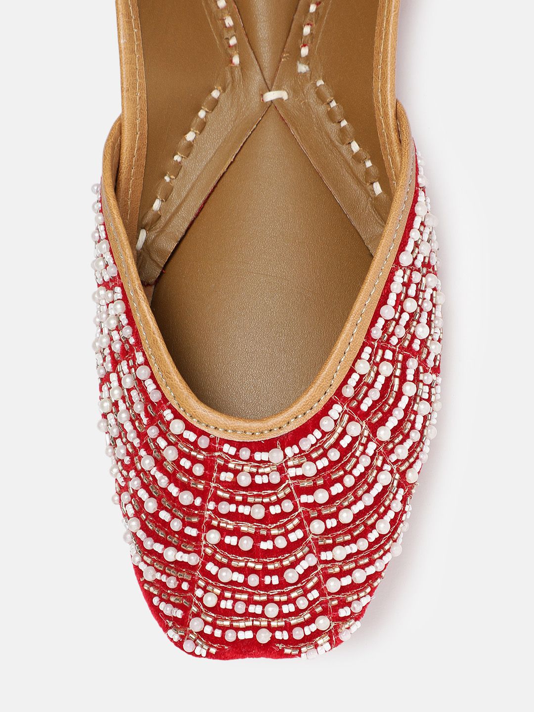 House of Pataudi Women Ethnic Embellished Mojaris