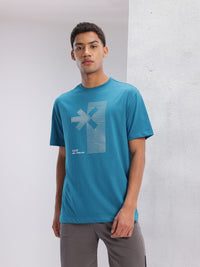 HRX by Hrithik Roshan Brand Logo Print Training T-shirt