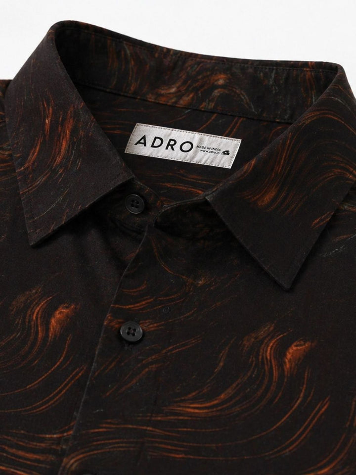 ADRO Men Standard Printed Casual Shirt