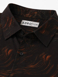ADRO Men Standard Printed Casual Shirt