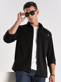 ADRO Men Cotton Cargo Shirt