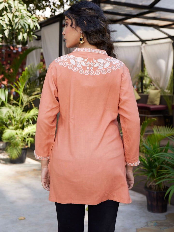 Baju Atasan Cotton Floral Print Mamicha