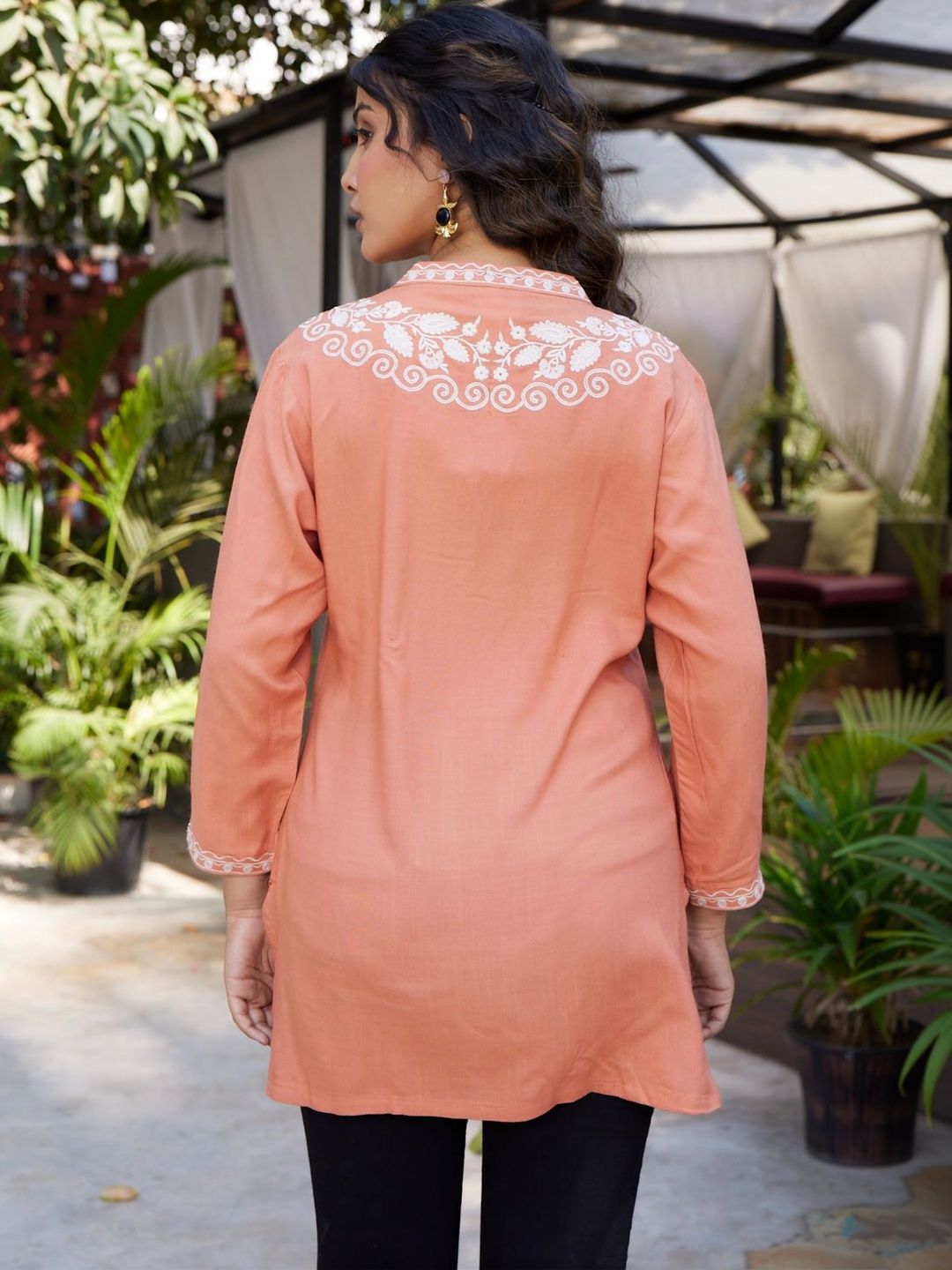 Baju Atasan Cotton Floral Print Mamicha