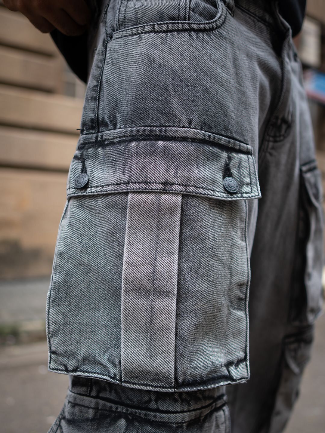 Powerlook Men Relaxed Fit Cargos Jeans