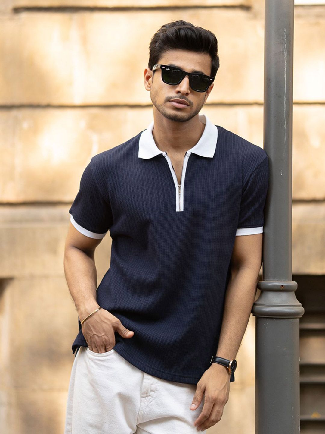 Powerlook Polo Collar Cotton T-shirt