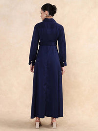 RAREISM Women Shirt Collar Maxi Dress