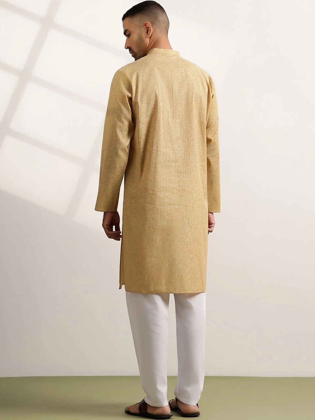 Anouk Men Regular Pure Cotton Kurta with Pyjamas