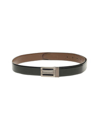 Teakwood Leathers Men Textured Leather Reversible Belt