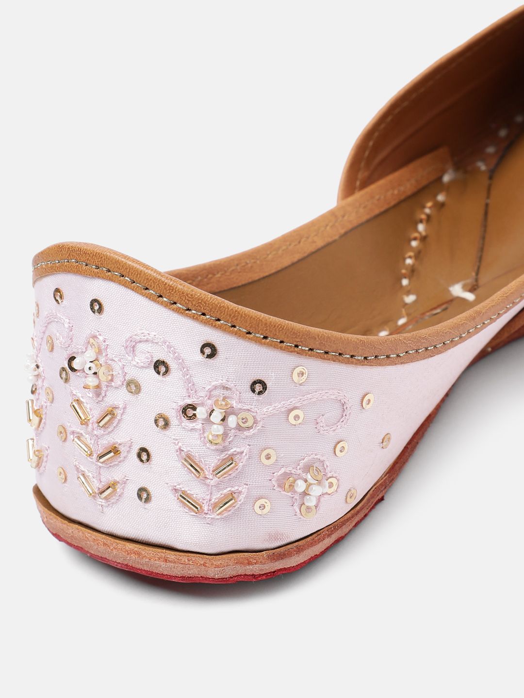 House of Pataudi Women Ethnic Embellished Mojaris