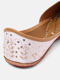 House of Pataudi Women Ethnic Embellished Mojaris