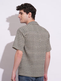 Being Human Men Classic Opaque Printed Casual Shirt