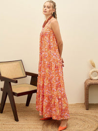 SASSAFRAS Women Maxi Midi Dress