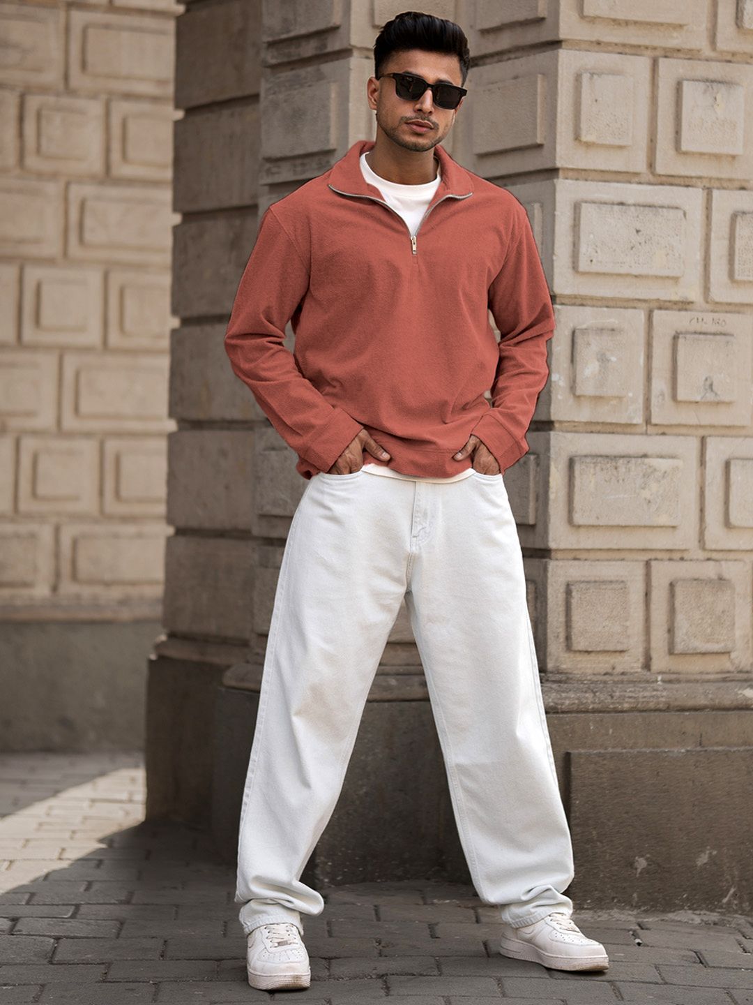 Powerlook Men Polo Collar T-shirt