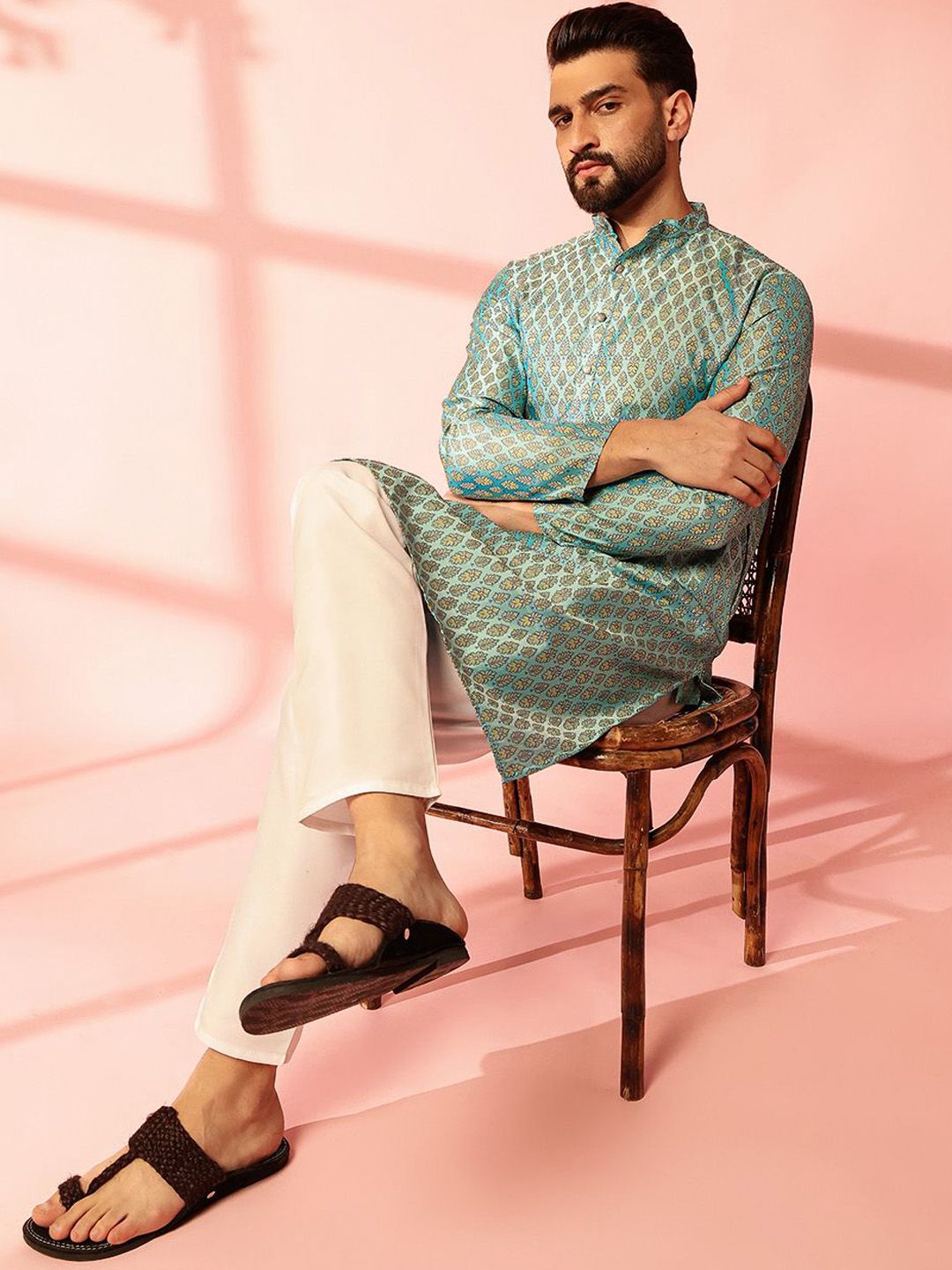 Anouk Men Regular Kurta with Pyjamas