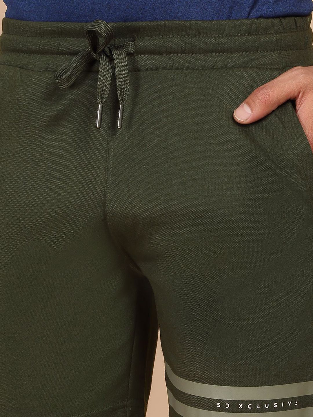 Sweet Dreams Men Mid-Rise Woven Lounge Shorts
