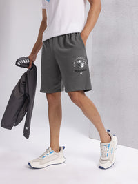 HRX by Hrithik Roshan Men Graphic Print Mid-Rise Lifestyle Shorts