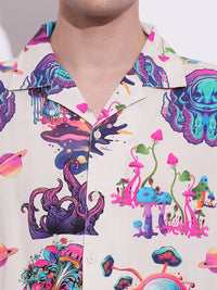 Being Human Men Classic Floral Opaque Printed Casual Shirt