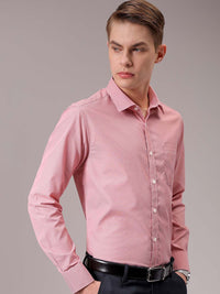 The Indian Garage Co. X Luxe Men Spread Collar Micro Checked Slim Fit Formal Shirt