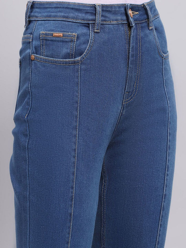 Monte Carlo Women Mid-Rise Regular Fit Jeans