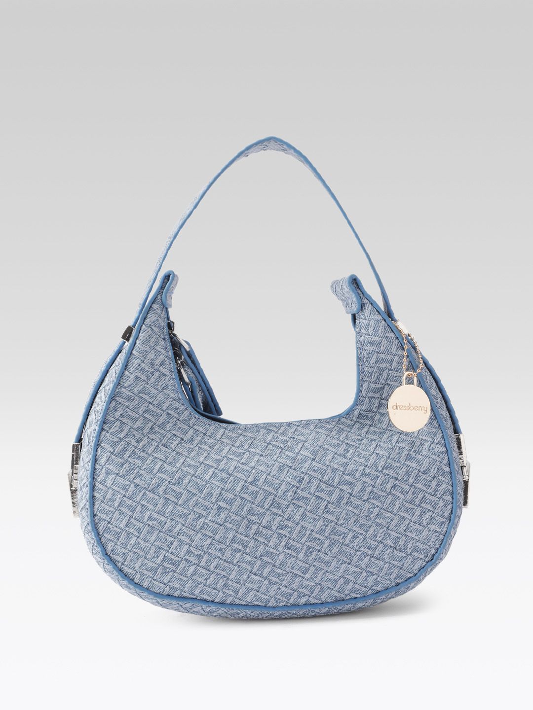 DressBerry Textured Structured Handheld Bag