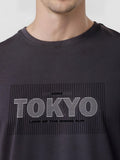 ADRO Men Typography Printed Round Neck Cotton T-shirt