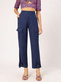 DressBerry Women Future Forward Cargo-Style Trousers