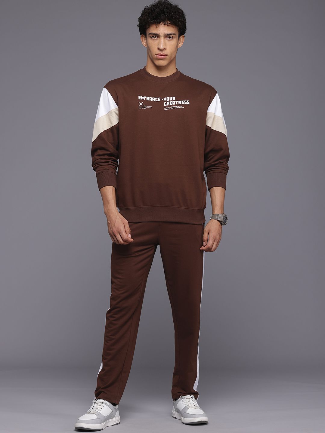 HRX by Hrithik Roshan Printed Lifestyle Tracksuits