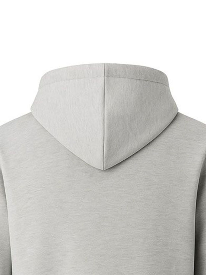 ADRO Men Printed Hooded Sweatshirt