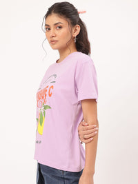 DressBerry Sweet & Sour Couture Printed Relaxed Fit T-shirt