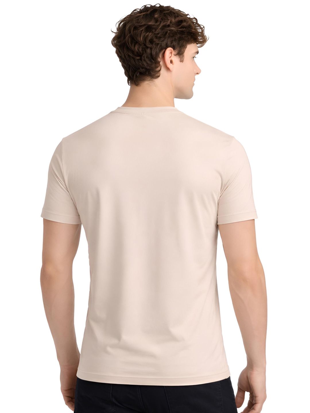 ADRO Men Brand Logo Printed T-shirt