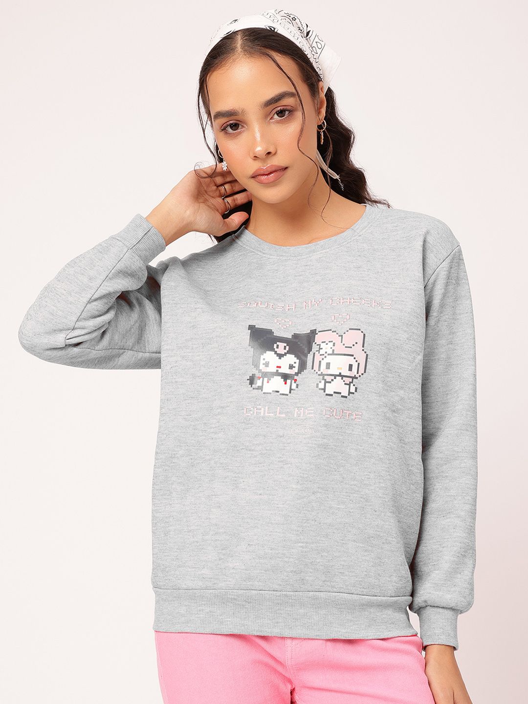 DressBerry Cozy Comfort Graphic Sweatshirt