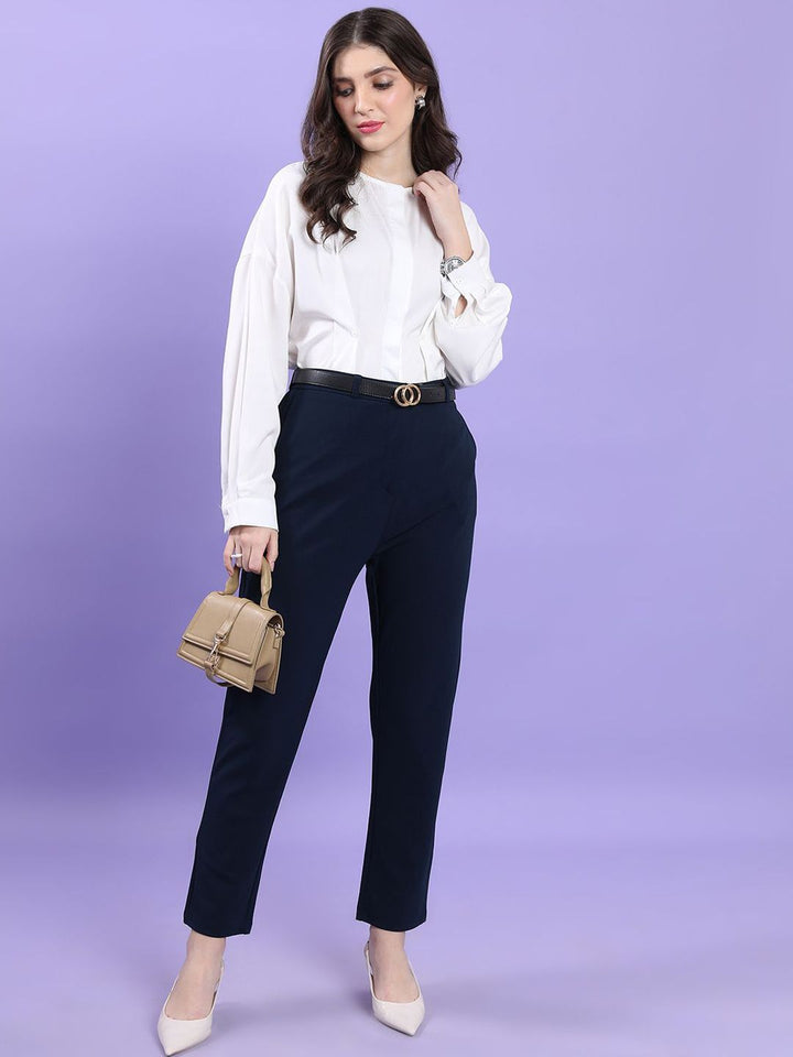 Tokyo Talkies Women Slim Fit Trouser