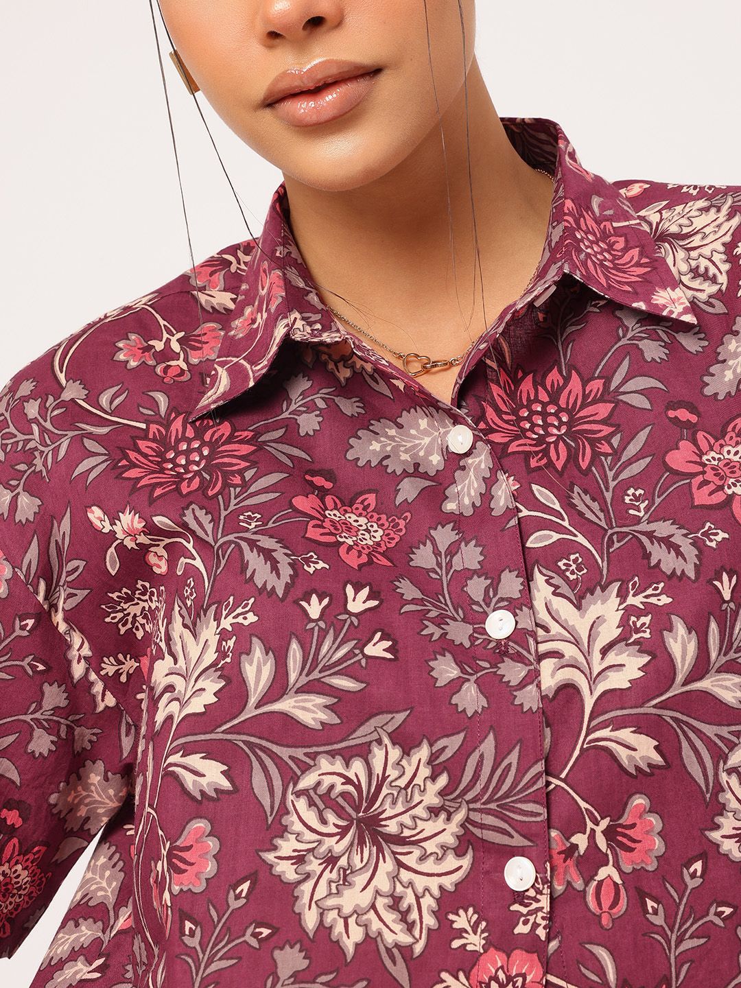DressBerry Ethnic Florals Co-Ord Set