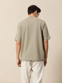 Mr Bowerbird Men Plan B Embroidered Oversized T-Shirt