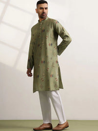 Anouk Men Ethnic Motifs Printed Regular Kurta with Pyjamas