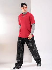 The Indian Garage Co Round neck Cotton T-shirt
