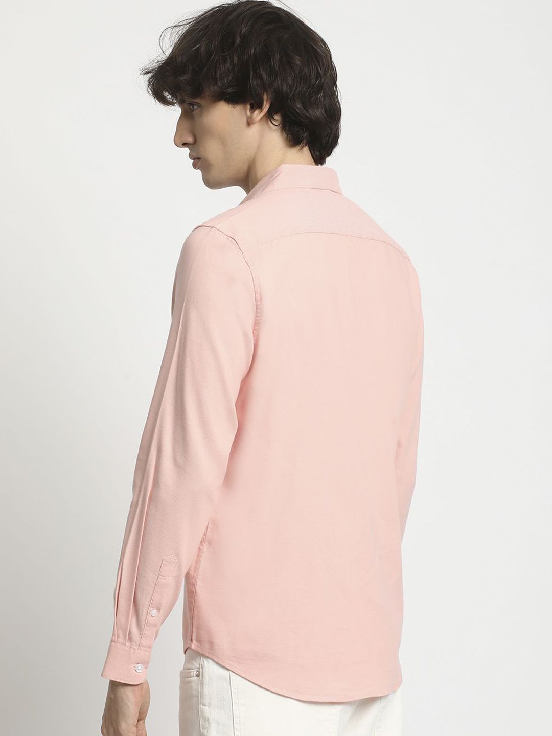 THE BEAR HOUSE Men Slim Fit Opaque Casual Shirt