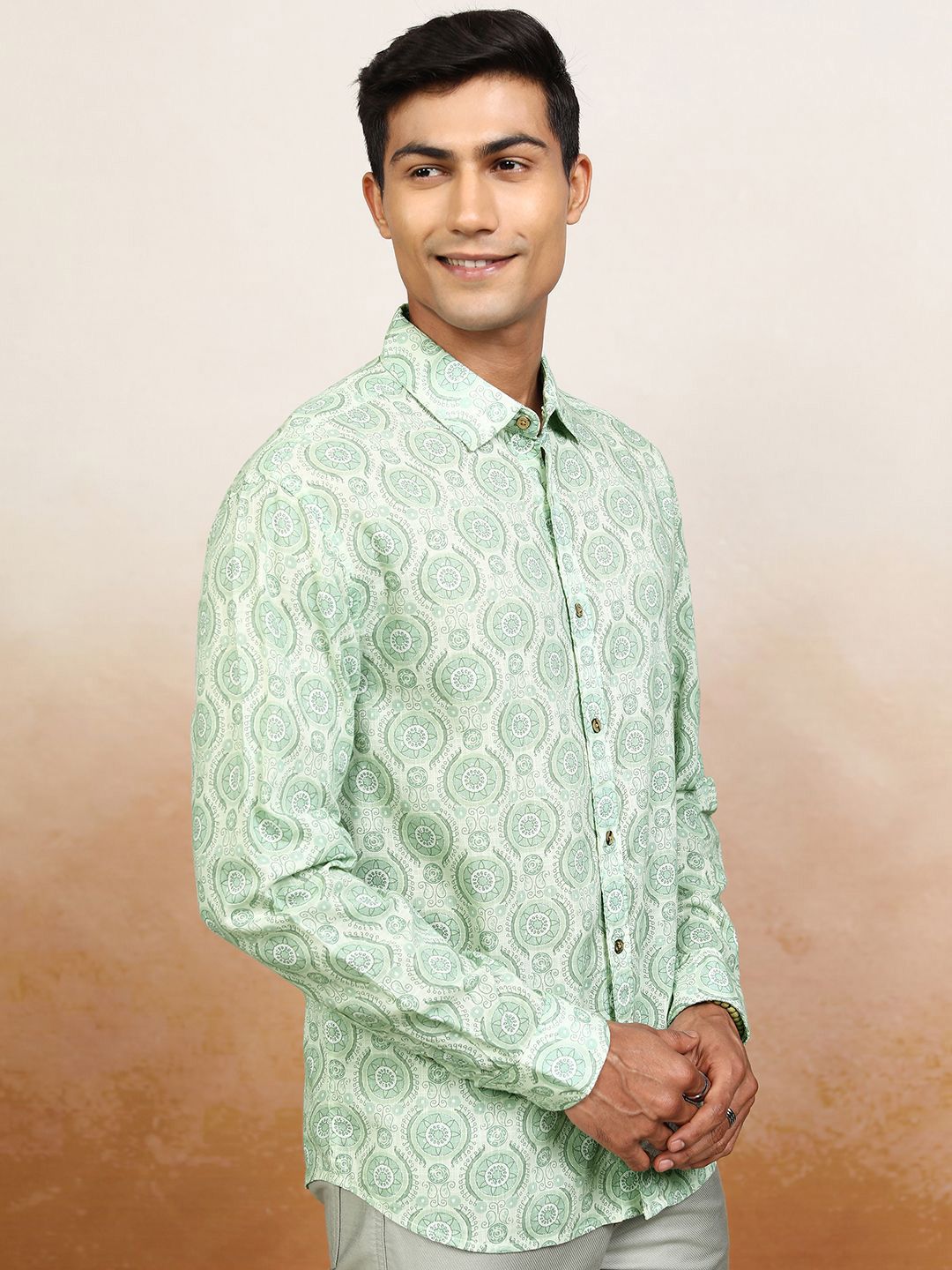 Highlander Men Printed Relaxed Shirt