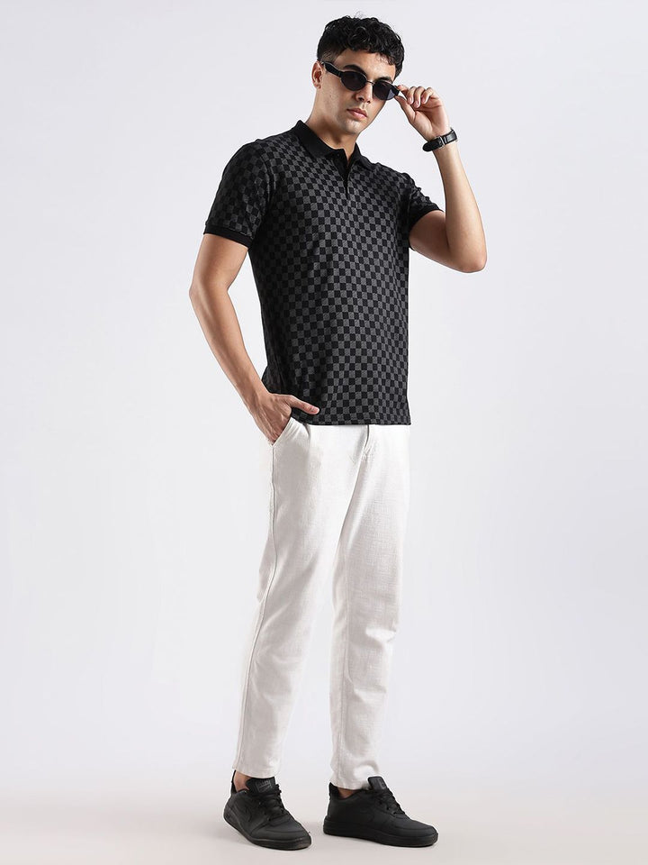 ADRO Berkolar Polo Kolar Regular Fit Cotton T-shirt