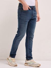 THE BEAR HOUSE Men Slim Fit Light Fade Jeans