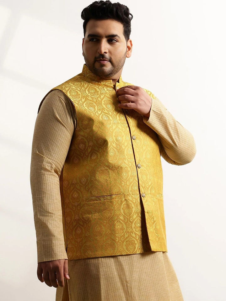 Jaket Nehru Brocade Rekaan Tenun SOJANYA PLUS