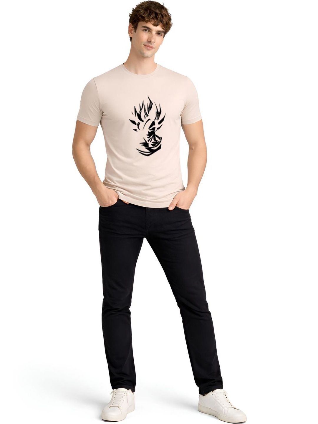 ADRO Men Printed T-shirt