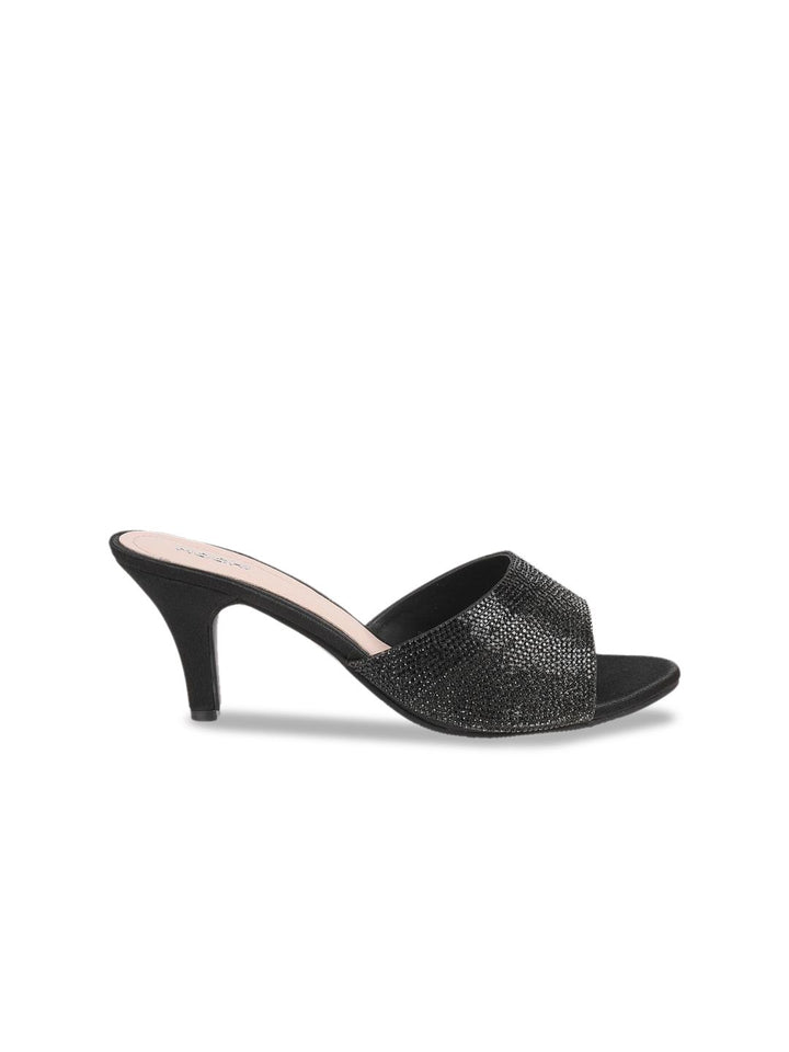 Mochi Embellished Slim Heel Sandals