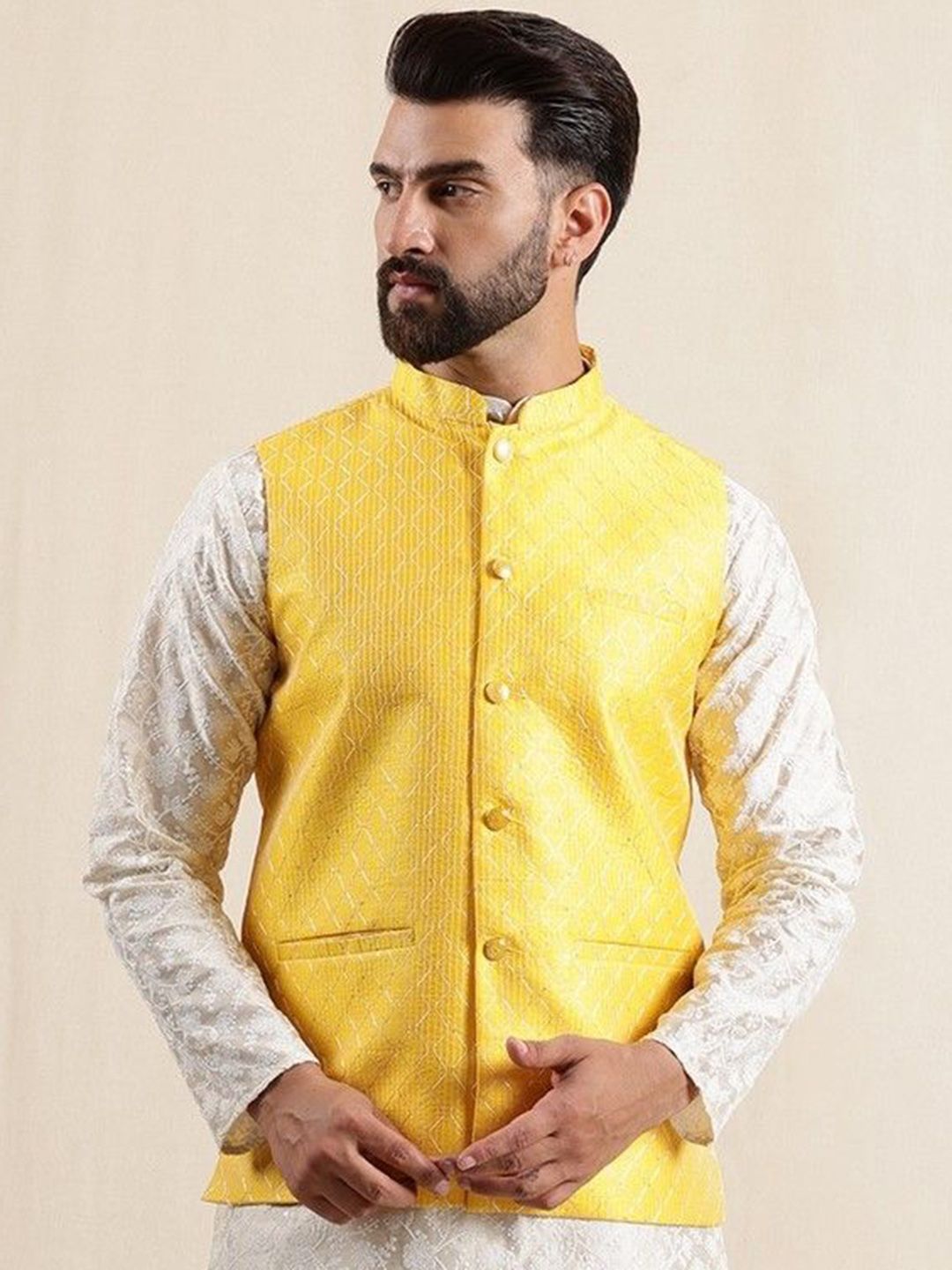 Jaket Nehru Sulam Anouk