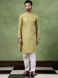 SOJANYA Men Striped Kurta