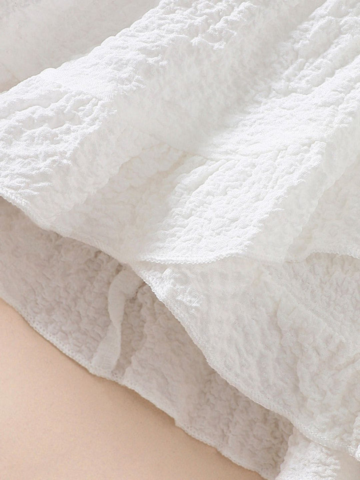 YK Girls Shoulder Straps Fit & Flare Dress