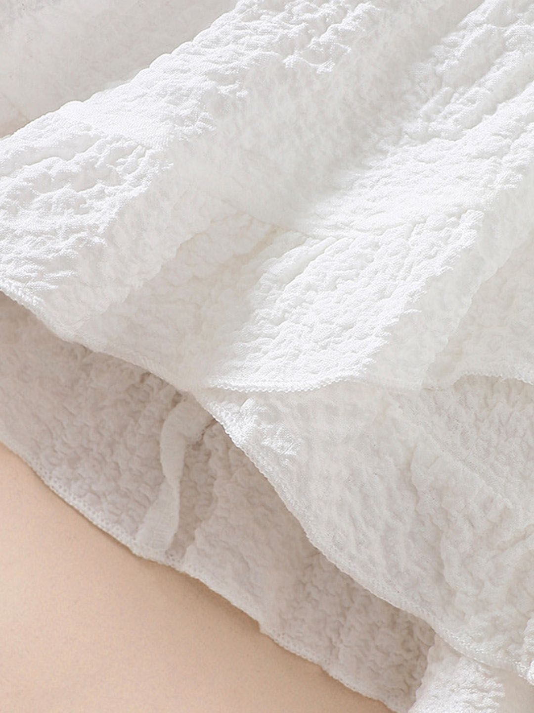 YK Girls Shoulder Straps Fit & Flare Dress