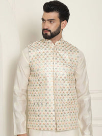 SOJANYA LUXE Jaket Nehru Kolar Mandarin Sulam Lelaki